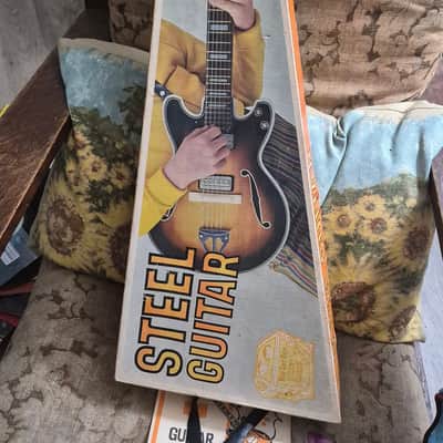 Sears Deluxe 60 s 70s - Sunburst Collectable 3/4 Size Guitar image 5