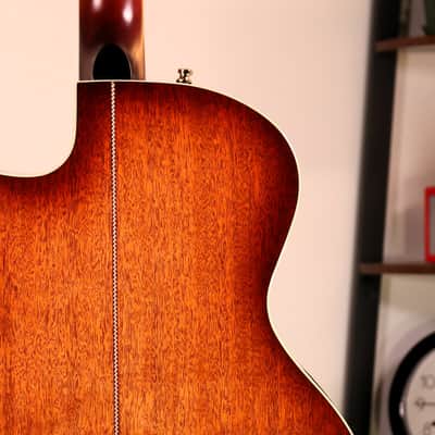 Godin Connaisseur MJ - Ebony Fingerboard, Sunsetburst Maho image 10