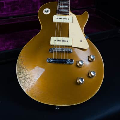 Gibson Les Paul Deluxe 1969 (early 1pcs Body!) - Goldtop image 18