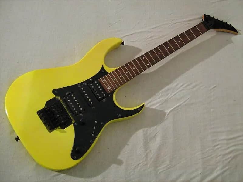 90's MARINA NEON YELLOW SHRED AXE image 1