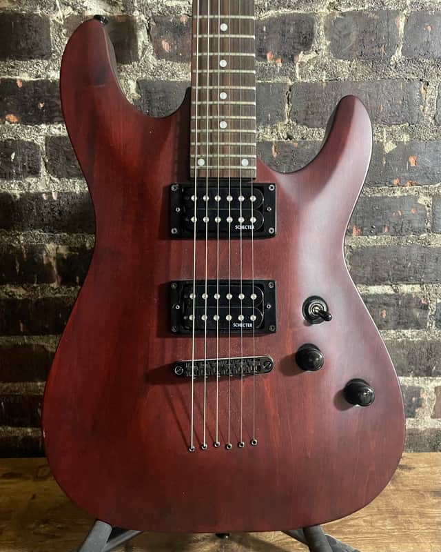 Schecter Omen-6 - Walnut Satin (USED) image 1