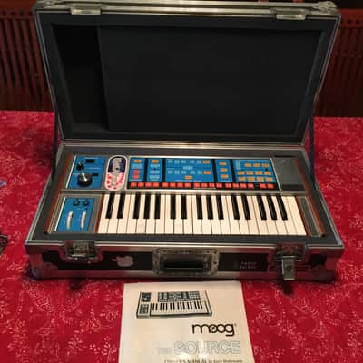 Moog Source Model 341A w/ anvil flight case and original manual. image 1