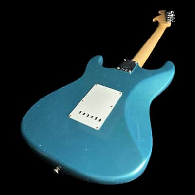 Fender Custom Shop Limited Edition 68 Strat Journeyman Relic Aged Ocean Turquoise w/case CZ561077 image 6