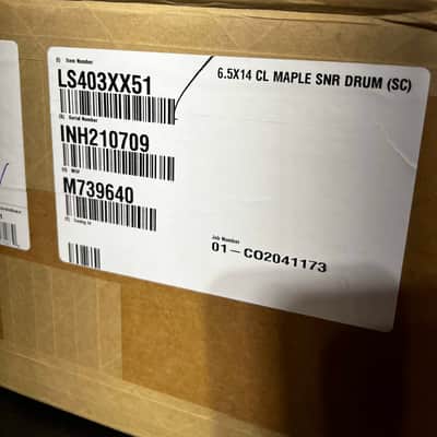 (MINT) Ludwig 6.5" x 14" Classic Maple Snare Drum - Mod Orange image 7