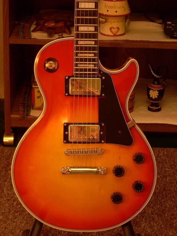 Kent Les Paul Copy 70's Sunburst | Reverb