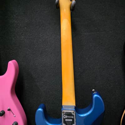 Charvel Model 4 HSS with Rosewood Fretboard 1986 - 1989 - Cobalt Blue image 4