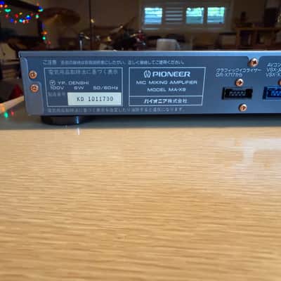 Pioneer MA-X9 Mic Mixer Echo Karaoke 1994 Japan Vintage Gray *SERVICED* V RARE🔥 image 9