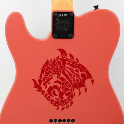 Fender Monster Hunter Rathalos Telecaster Rathalos Red image 6