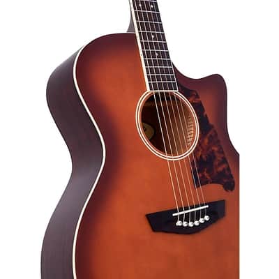 D'Angelico Premier Fulton Grand Auditorium Acoustic-Electric Guitar image 2
