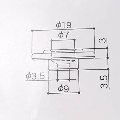 True Custom Shop® Nickel Vintage Style String Guide For Fender Jazz & Precision Bass image 4