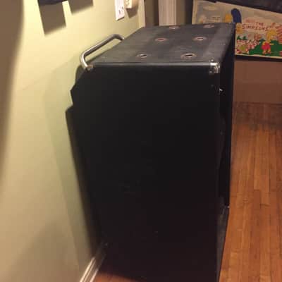 Rare Vintage Ampeg V-4B 2x15 Reflex Cab (like Acoustic and Orange) Folded Horn 4/16 Ohms 1970s image 5