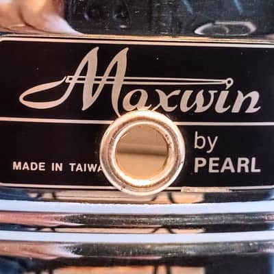 MAXWIN by PEARL VINTAGE COS SNARE DRUM 8 LUGS - FREE SHIP TO C-USA! image 10
