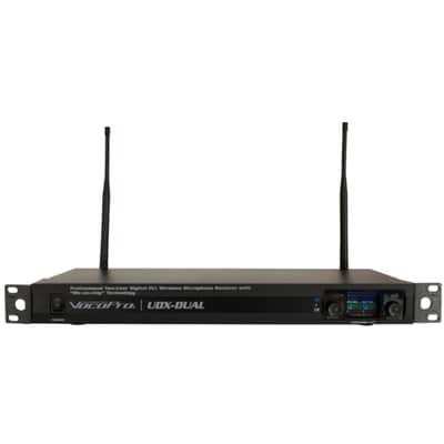 VOCOPRO UDX-DUAL-ULTRA Digital PLL Wireless Rackmount Microphone / Headset System image 4