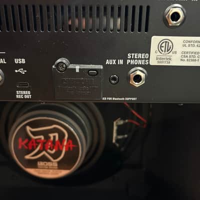 Boss Katana-50 Gen 3 50-Watt 1x12" Digital Modeling Guitar Combo 2024 - Present Black image 4