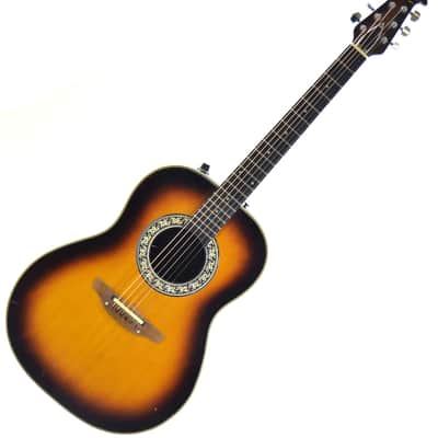 Vintage 70s Ovation Balladeer 1111-1 Acoustic Electric Guitar