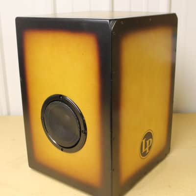 Latin Percussion LP1440 LP Bluetooth Mix Cajon Tobacco Burst Customer Return image 4
