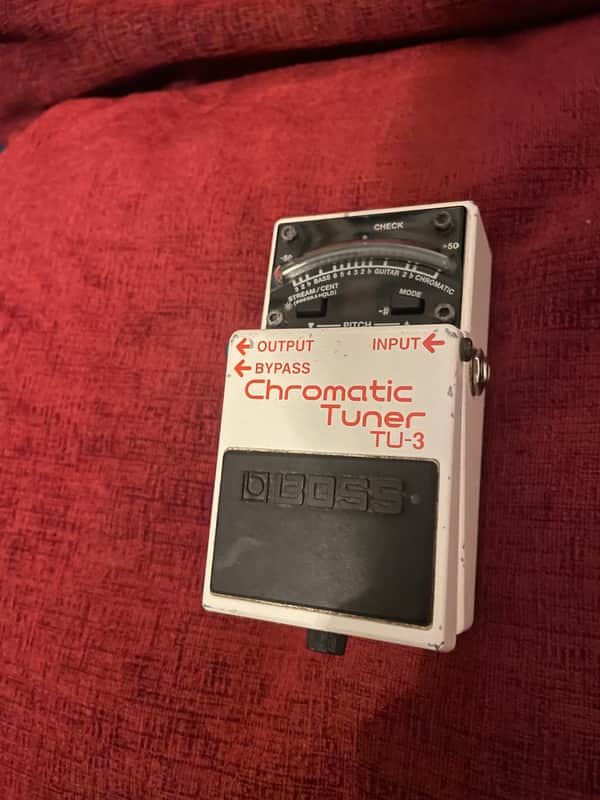 Boss TU-3 Chromatic Tuner 2009 - Present - White image 1