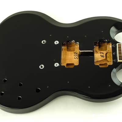USED Gibson USA SG Standard Model BODY + NECK, Mahogany, Nitro Ebony image 2