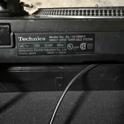 Technics SL-1210MK5 Turntable - Black image 5
