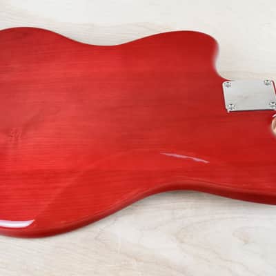 Fender Hybrid II Jazzmaster MIJ 2024 Red Quilt Beryl Top QMT Japan w/ Bag image 8