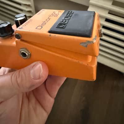Boss DS-1 Distortion (Black Label, Long Dash) 1978 - 1982 - Orange image 3