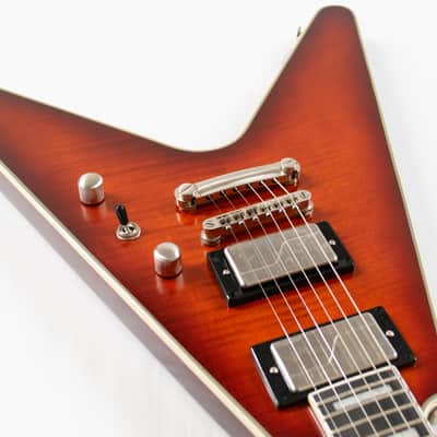 Epiphone Flying V Prophecy Electric Guitar - Aged Bengal Tiger Burst image 5