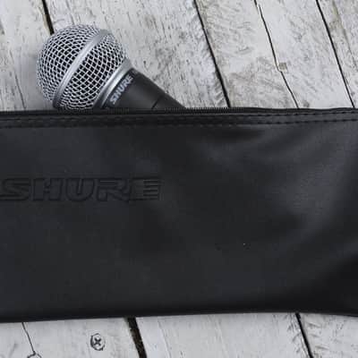 Shure SM58 Dynamic Vocal Microphone Cardioid Pickup Pattern with Clip and Pouch image 9