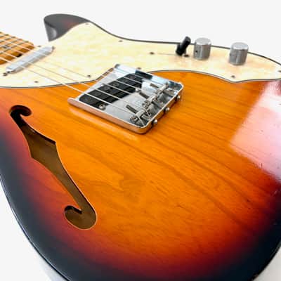 Fender Telecaster Thinline 68 Greg Fessler Masterbuilt 2010 Custom Shop Sunburst image 11