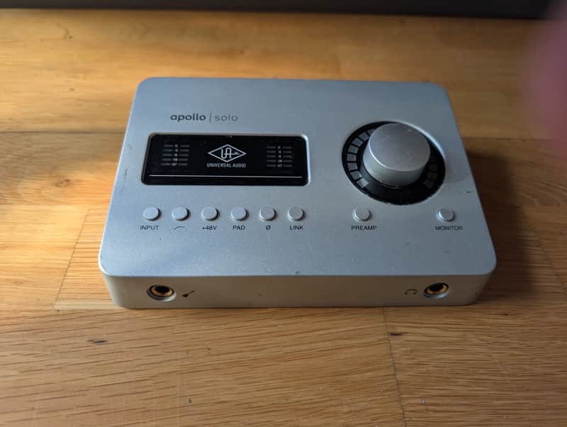 Universal Audio UAD Apollo Solo 2020 - Silver/Black image 1