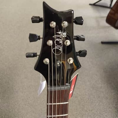 New 2022 PRS Paul Reed Smith SE Paul's Guitar Black Gold Sunburst with PRS SE Gigbag image 4