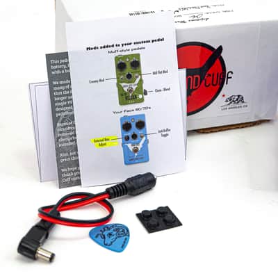 Wren and Cuff Your Face '60s Hot Germanium Fuzz – Violet with External Bias Mod image 2