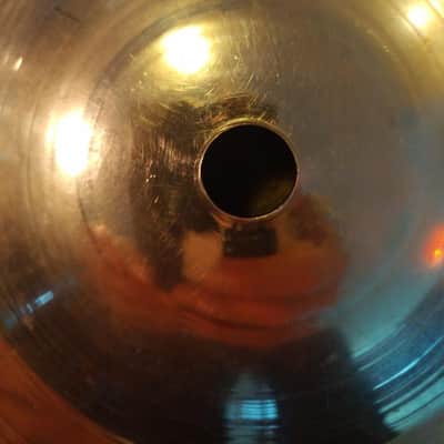 Paiste Vintage 2002 14" hi Hats 1960's? Bronze image 3