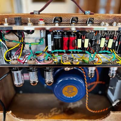 Riffraff Amps 57 Tweed deluxe 5e3 2026 - Distressed Tweed image 11