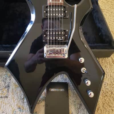 B.C. Rich Warlock 2001 Platinum Series Gloss Black imagen 2