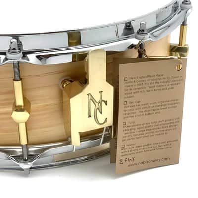 Noble & Cooley Solid Shell Classic Special Edition Pine Snare Drum 14x5 image 2