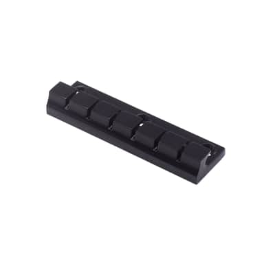 KD By AxLabs 6-String Tailpiece -3-Screw Top Mount (1275 Doubleneck Style) - Black image 1