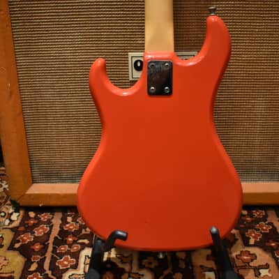 Vintage 1960s Watkins Wem Rapier 33 Solid Body Red Guitar w/ OHSC & Strap image 11