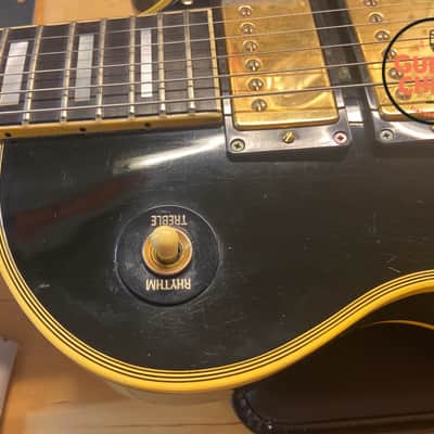 1992 Gibson Pre-Historic ’57 Les Paul Custom 3-Pickup Custom Shop Black Beauty w/ Chainsaw Case image 12