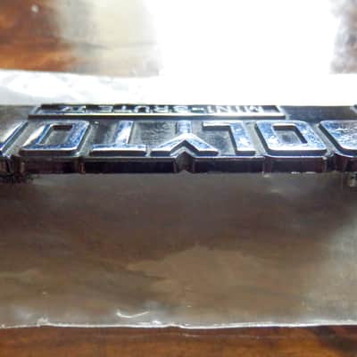 Polytone 'Mini-Brute' IV, 1970s - Metal Amplifier Badge image 5
