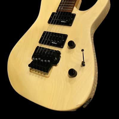 Charvel SDK-085-HH Super Dinky - Circa 1990 1991 - Trans White - Made in Japan - MIJ - w/ Charvel Hardshell Case image 4