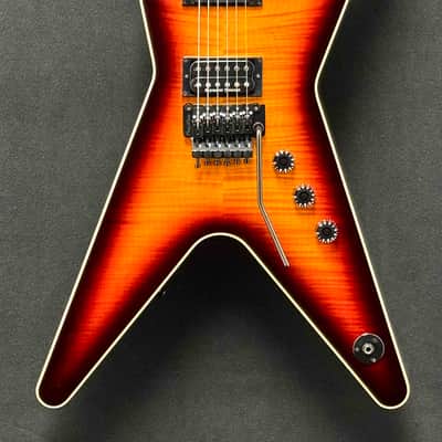 Dean - USA - ML - Flame Top - Trans Brazilia - Floyd Rose - Double Black / Zebra Pickups - Black Hardware - OHSC - Call for Best Price !!! image 1