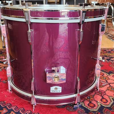 Tama Japan Rockstar-DX Drum Kit Mystic Purple w/ Floor Tom Legs & Rack Toms Mount image 21