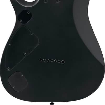 Ibanez RGDRB71 Iron Label 7-String Electric Guitar, Ebony Fingerboard, Black image 3