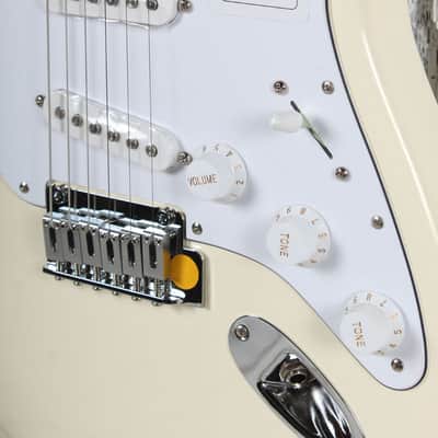 Fender Standard Stratocaster Electric Guitar Olympic White Finish image 4