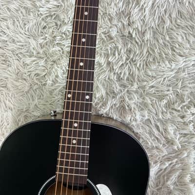 Seagull S6 Classic Black Acoustic Electric Solid Cedar Top Dreadnought Guitar image 6