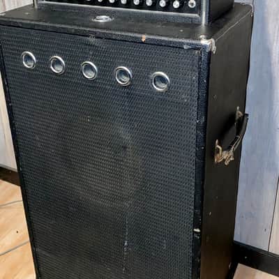 Rare Oliver Powerflex 502 1968 Black Tolex , 2 X 12" Completely Serviced, Plays Excellent ! **256 image 3