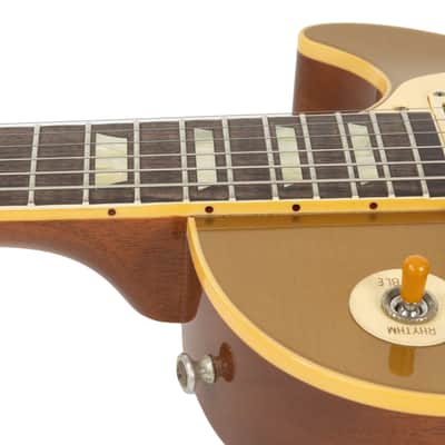 Gibson Custom 1957 Les Paul Goldtop Reissue Ultra Light Aged - Double Gold image 9