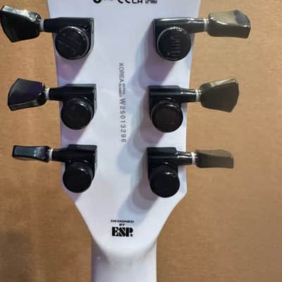 ESP LTD Iron Cross James Hetfield Signature W/ Case 2014 - Present - Snow White image 2