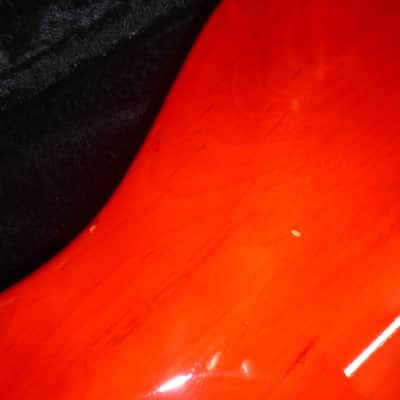 Spector Early Production Legend 4 Classic Soap Bar Humbuckers W/Case : Leveled Crowned & Dressed Frets 2003 - Trans Orange image 9