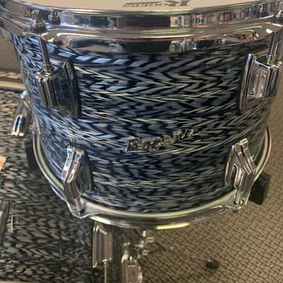 Rogers Cleveland 3pc Drum Set - 13/16/22 - Sky Blue Onyx image 3